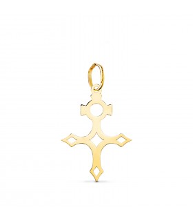 Ciondolo Croce di Agadez / Croce del Sud oro 18kt 22mm