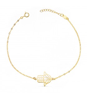 Bracciale Mano di Fatima oro 18 carati