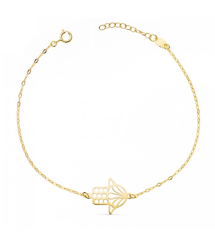 Bracciale Mano di Fatima oro 18 carati