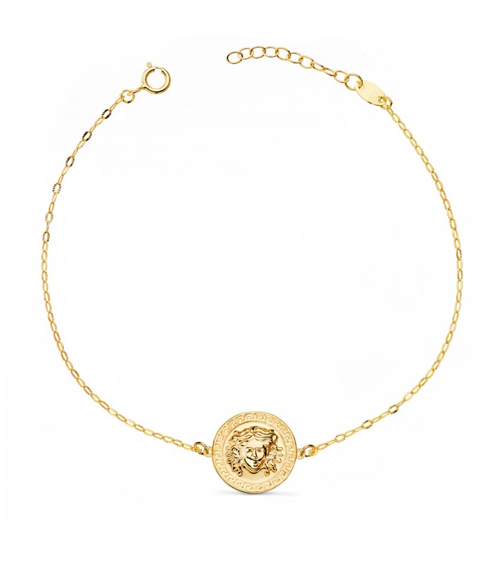 Bracciale donna Medusa oro 18 carati