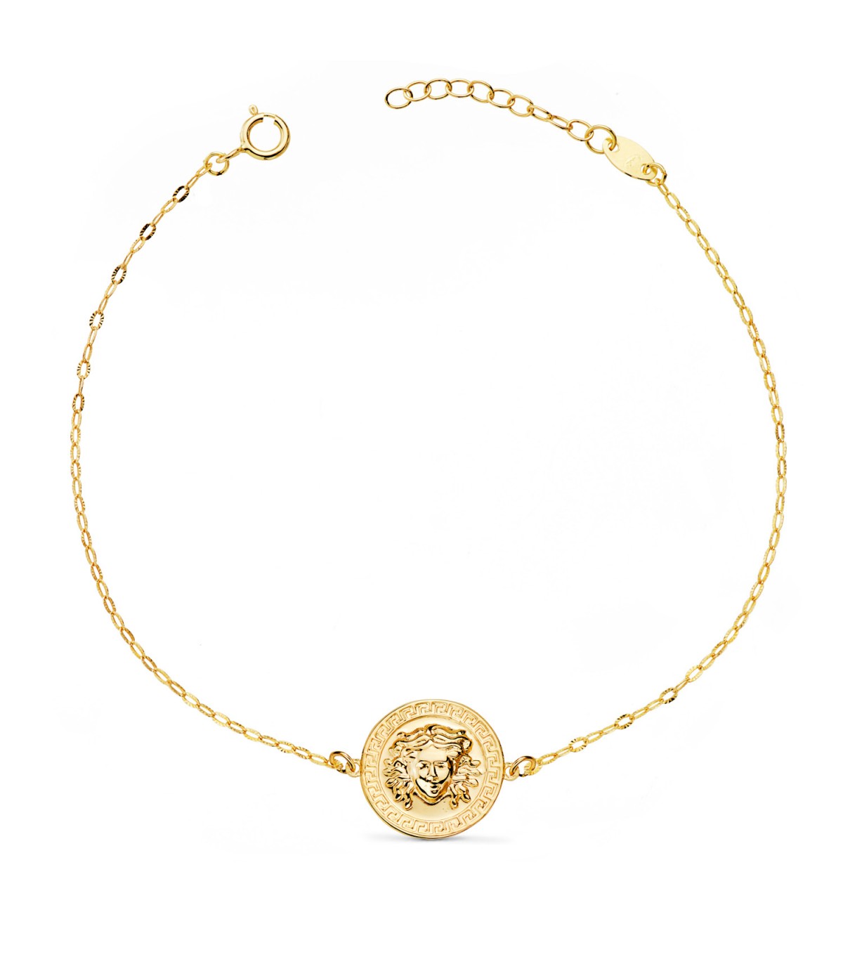 Bracciale donna Medusa oro 18 carati