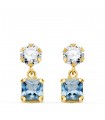 Orecchini donna Barcelona oro 18Kt Acquamarina