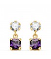 Orecchini donna Barcelona oro 18Kt Ametista