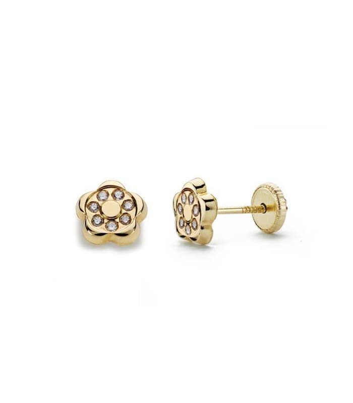 Pendientes de oro Nadina