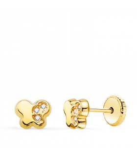 Orecchini bambina Marion farfalla Oro 18kt 5,5mm