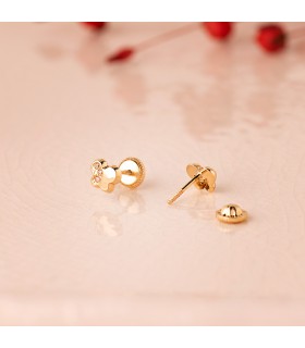 Orecchini bambina Marion farfalla Oro 18kt 5,5mm