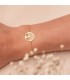 Bracelet Arbre de vie or 18K 20 cm