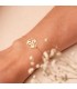 Pulsera Triskel oro 18K 20 cm - pulseras mujer - pulseras comunión - pulseras de oro