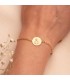 Bracciale scapolare 10 mm in oro 18kt 20 cm