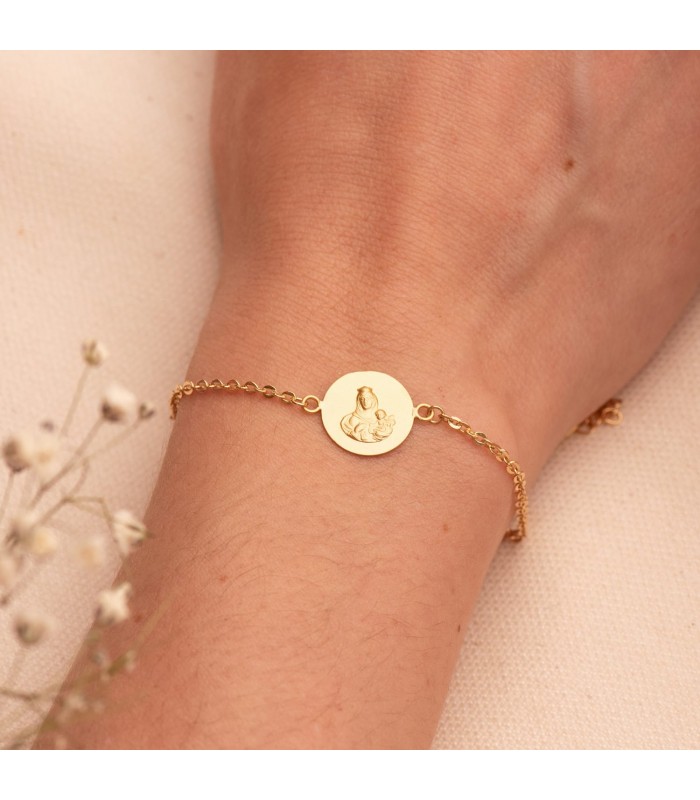 Bracciale scapolare 10 mm in oro 18kt 20 cm