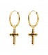 Creolen - Ohrringe für Damen - Ohrhänger - Shop Online, 18 Karat Gold