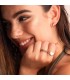 Bague Pierres Multicolores Or Jaune 18K