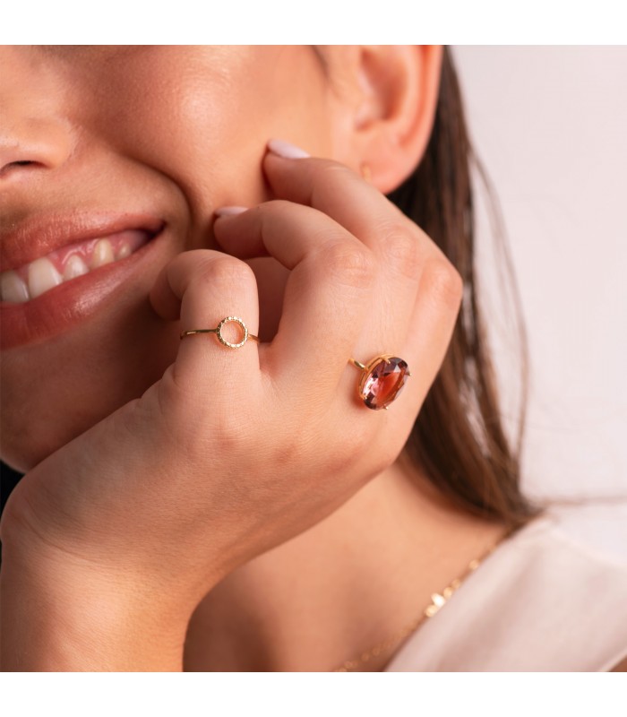 Anello Phoenix oro giallo 18kt alessandrite