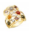 Damenring Gelbgold 18K 14632