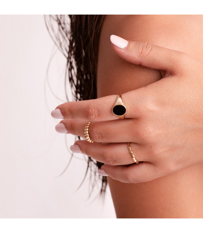 Sortijas de oro para mujer, anillos 18 kilates.