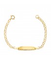 Esclava de bebé 11.5 cm Húngara oro 18 K