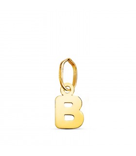 Initiale B Pendentif or 750. Lettre, prénom, nom, colliers avec initiales.