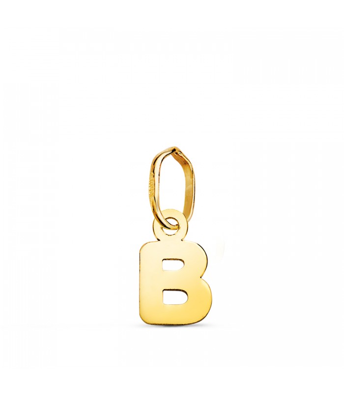 Initiale B Pendentif or 750. Lettre, prénom, nom, colliers avec initiales.