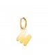 Initiale M Pendentif or 750. Lettre, prénom, nom, colliers avec initiales.