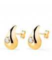 Ohrringe Ohrstecker Tropfen 750-18Kt. Gold 21399