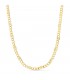 Cadena para Hombre Oro 18K, eslabón 3x1 Fígaro 4 mm 60cm