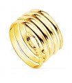 Schlangen Ring Saphir 750 Gold 9220-ZA