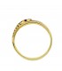 Sortija serpiente zafiro Susana oro 18K