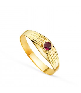Pinky Ring Gelbgold 750 | D1033-RO