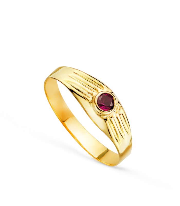 Pinky Ring Gelbgold 750 | D1033-RO