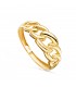 Anillo Mujer Cadena Oro 18 Kilates - Anillos para mujer, anillos gruesos y grandes. Anillo para el dedo meñique.