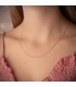 Catena in oro donna, modello Grumetta cubana 1 mm 45 cm · Catene e collane in oro Alda, gioielli online.
