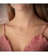 Catena in oro donna, modello Grumetta cubana 1 mm 45 cm · Catene e collane in oro Alda, gioielli online.