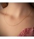 Catena in oro donna, modello Grumetta cubana 1 mm 45 cm · Catene e collane in oro Alda, gioielli online.