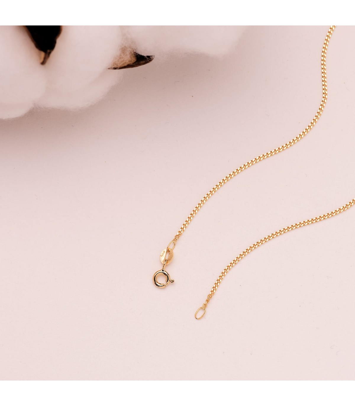 Cadena Barbada 1.2 mm oro 18 Kilates 45 cm | Cadenas cortas de la mejor calidad · Cadenas mujer