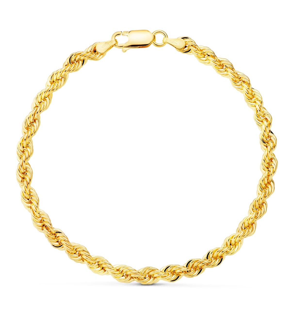 Bracciale oro 18 carati Corda 19 cm