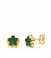 Ohrringe 750 Gold 21422 Blume