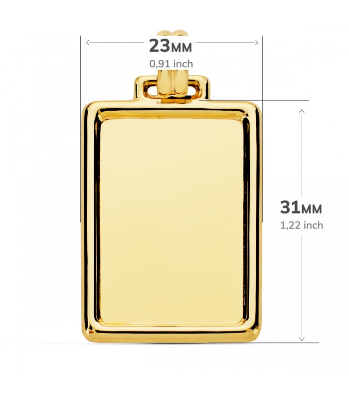 Pendentif à graver. Bijoux personnalisés