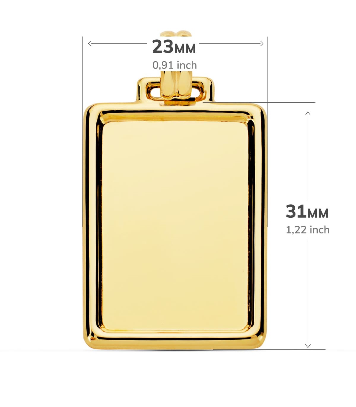 Pendentif à graver. Bijoux personnalisés