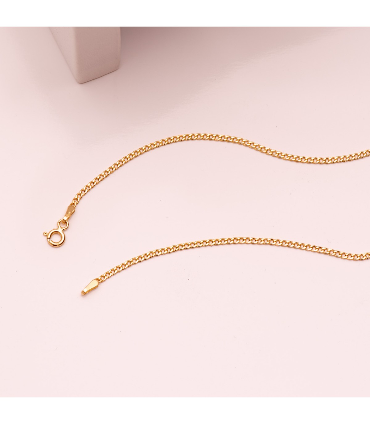 ALDA JOYEROS, joyería online | Cadena Barbada 1.5 mm 18 Ktes 60 cm | comprar joyas on line de hombre