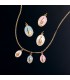 Medalla Milagrosa 18K Esmalte Rosa 20mm. Medallas religiosas, escapulario de oro. Colgantes mujer.