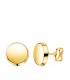 Runder Ohrstecker poliert, Ø 8 mm | Damen Ohrringe, online kaufen - GOLD 18K