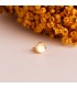 Piercing e orecchino in oro a bottone rotondo, gioielli da donna, modello N6980-5AP