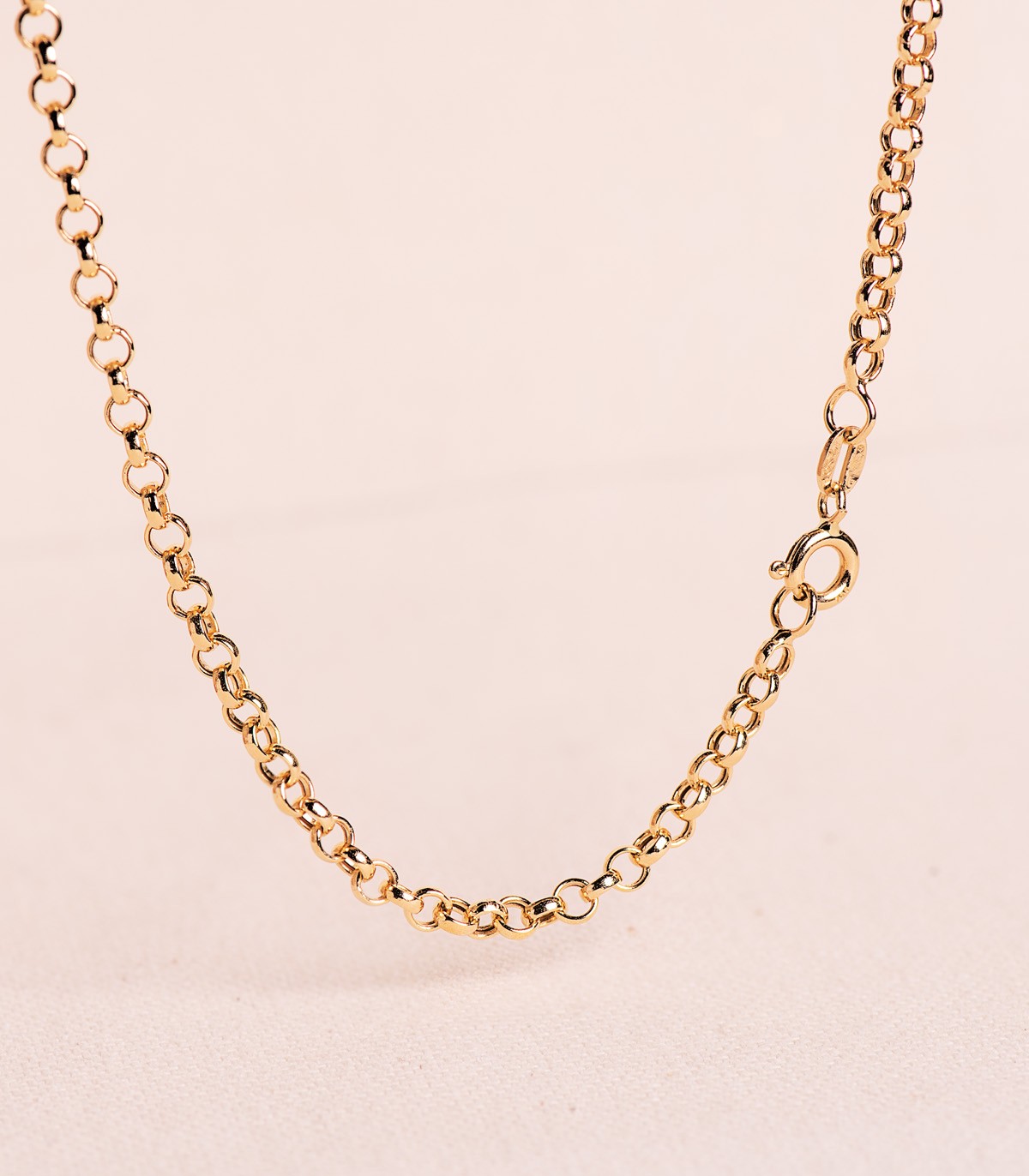 Cadena Oro 18K Forzada 50cm 2,5mm | cadenilla de oro , cadenas para mujer