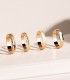 Alliances pour femmes mariage. Alliance or 18 carats. Bijouterie en ligne.