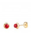 Kinder-Ohrringe 750er Gold  N3970-3ATC