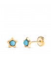 Kinder-Ohrringe 750er Gold Stern N3959-3ATT