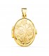 Pendentif porte photo Or Jaune 18 K Isadora