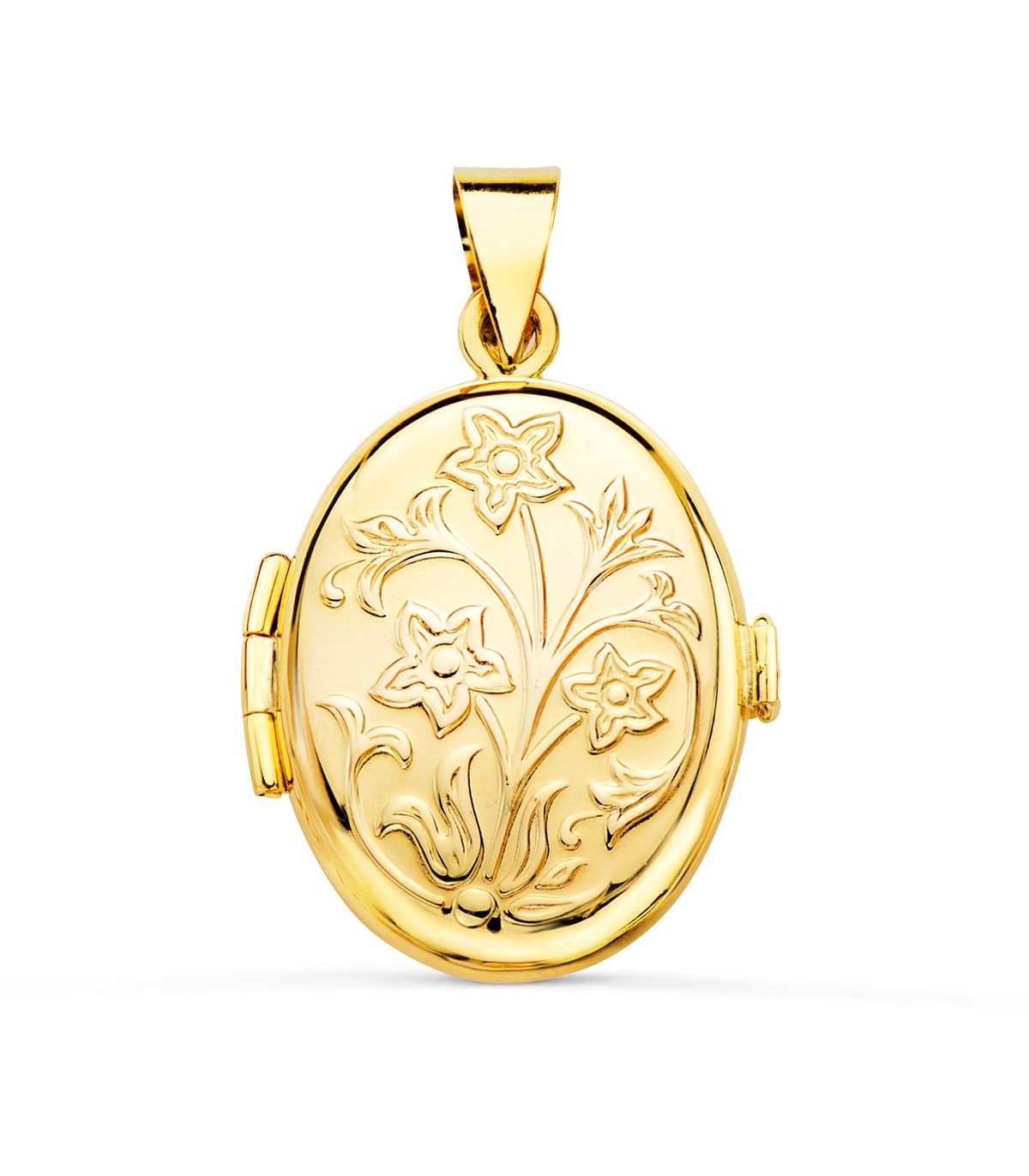 Guardapelo oro amarillo Isadora 18 Ktes - Colgante para cenizas