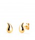 Pendientes Gota Mini Oro 18K 8mm. Pendientes de mujer de moda.