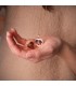 Pendentif cassolette en forme de cœur pour deux photos | Colliers personnalisés femme